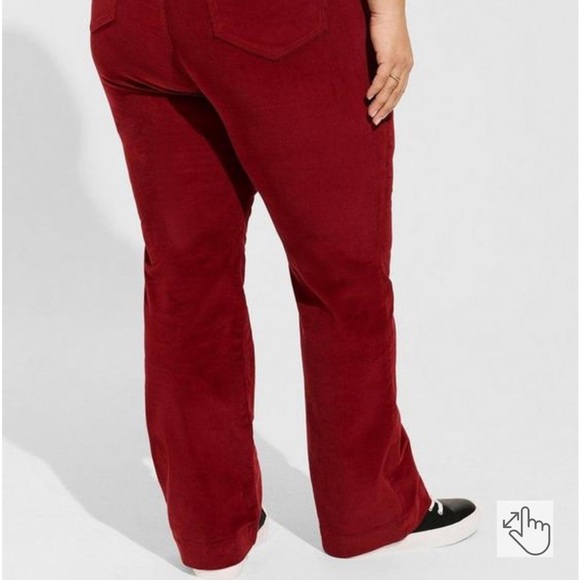 5/$25. slim bootcut corduroy pants - Picture 3 of 4